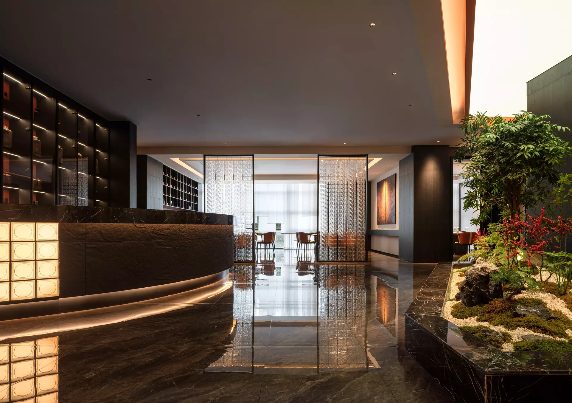 An Appreciation of Sanxiangyue Restaurant's Eastern Quiet Luxury Spatial Design